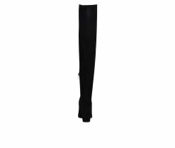 Best deal ❤️ Women's Nine West Daser Knee High Heeled 🥾 Boots Black ✨ 9 Best deal ❤️ Women's Nine West Daser Knee High Heeled 🥾 Boots Black ✨ -London Fog Sales 3 387