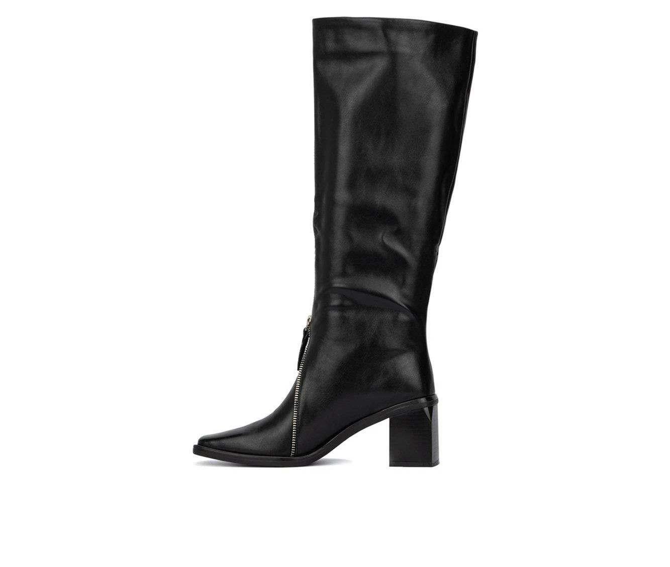 Outlet 🌟 Women's Torgeis Shylah Knee High 🥾 Boots Black 🎉 4 Outlet 🌟 Women's Torgeis Shylah Knee High 🥾 Boots Black 🎉 - Image 4