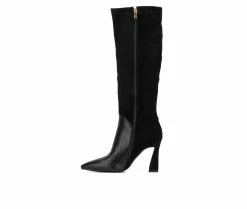 Cheapest ✔️ Women's Torgeis Mia Knee High Heeled 🥾 Boots Black ⌛ 9 Cheapest ✔️ Women's Torgeis Mia Knee High Heeled 🥾 Boots Black ⌛ -London Fog Sales 3 399
