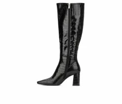 Outlet 😀 Women's Torgeis Angelica Knee High 🥾 Boots Black 😀 9 Outlet 😀 Women's Torgeis Angelica Knee High 🥾 Boots Black 😀 -London Fog Sales 3 401