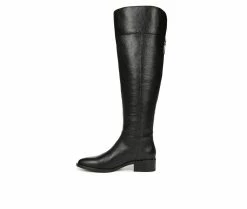 Discount 💯 Women's Franco Sarto Daya Wide Calf Knee High 🥾 Boots Black ✨ -London Fog Sales 3 406