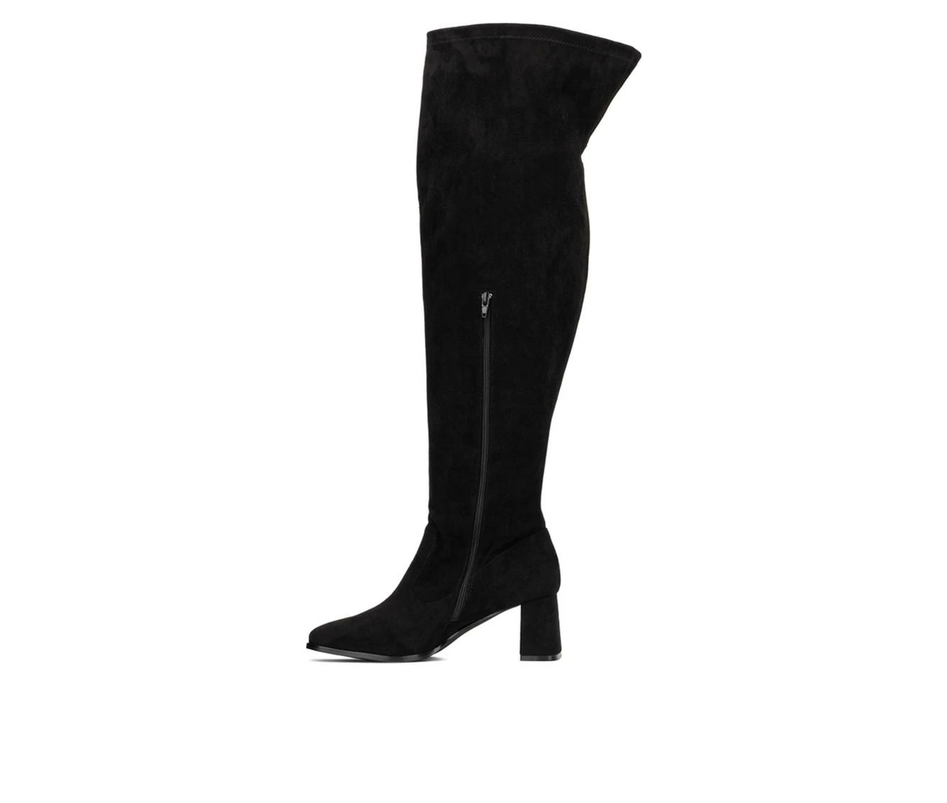 Budget ๐ Women's Fashion To Figure Natalia XWC Over The Knee High ๐ฅพ Boots Black Wide โค๏ธ 4 Budget ๐ Women's Fashion To Figure Natalia XWC Over The Knee High ๐ฅพ Boots Black Wide โค๏ธ - Image 4