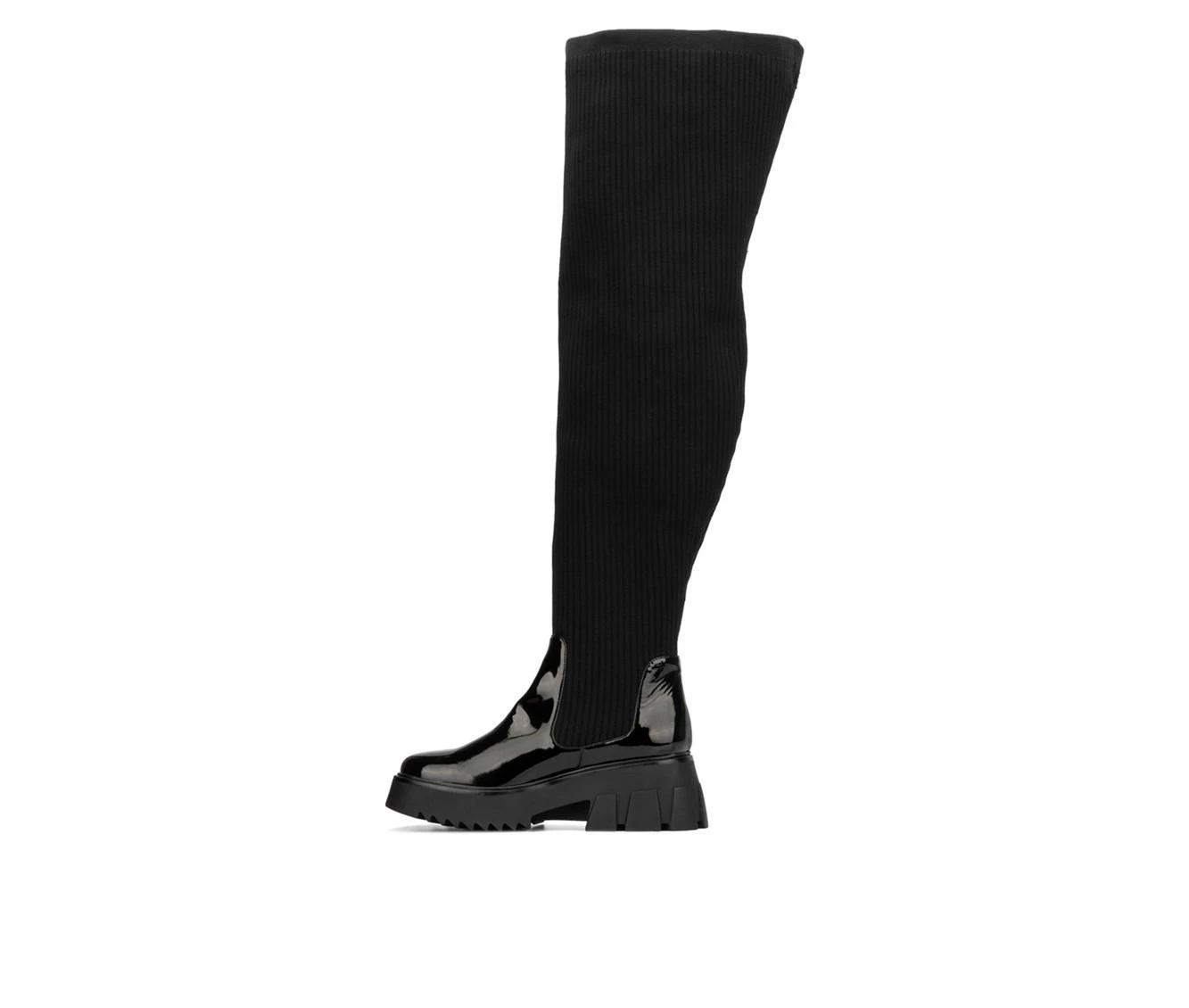 Outlet ๐ Women's Fashion To Figure Odelia XWC Over The Knee ๐ฅพ Boots Black Wide โค๏ธ 4 Outlet ๐ Women's Fashion To Figure Odelia XWC Over The Knee ๐ฅพ Boots Black Wide โค๏ธ - Image 4