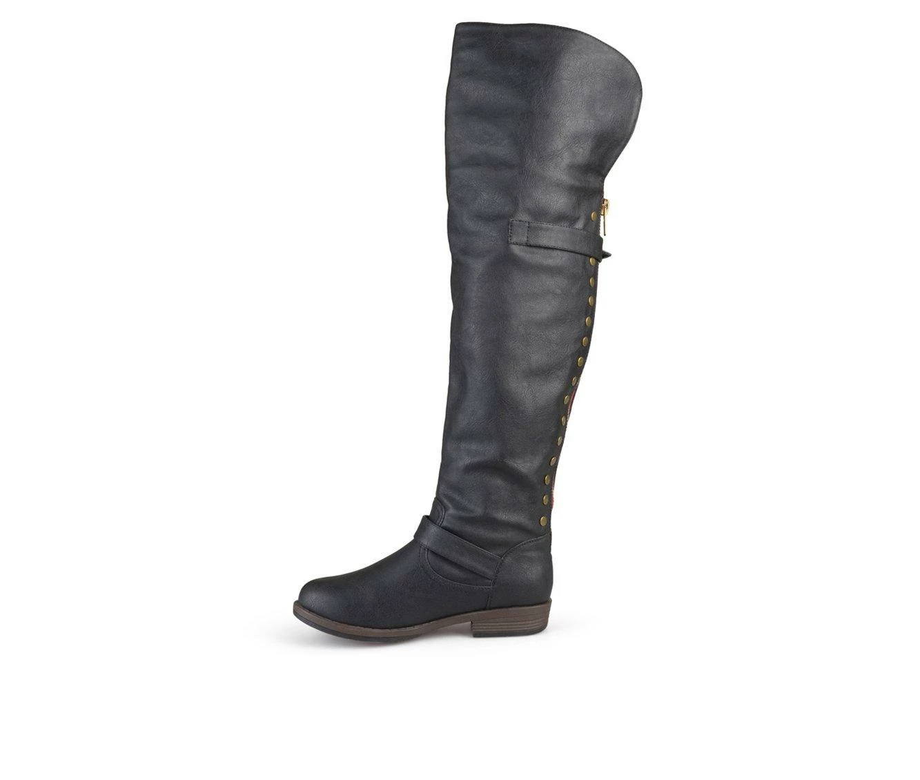 Cheap 🤩 Women's Journee Collection Kane Wide Calf Over-The-Knee 🥾 Boots Black ✔️ 4 Cheap 🤩 Women's Journee Collection Kane Wide Calf Over-The-Knee 🥾 Boots Black ✔️ - Image 4