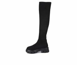 Brand new ๐ Women's London Rag Loro Over The Knee ๐ฅพ Boots Black โญ 9 Brand new ๐ Women's London Rag Loro Over The Knee ๐ฅพ Boots Black โญ -London Fog Sales 3 425