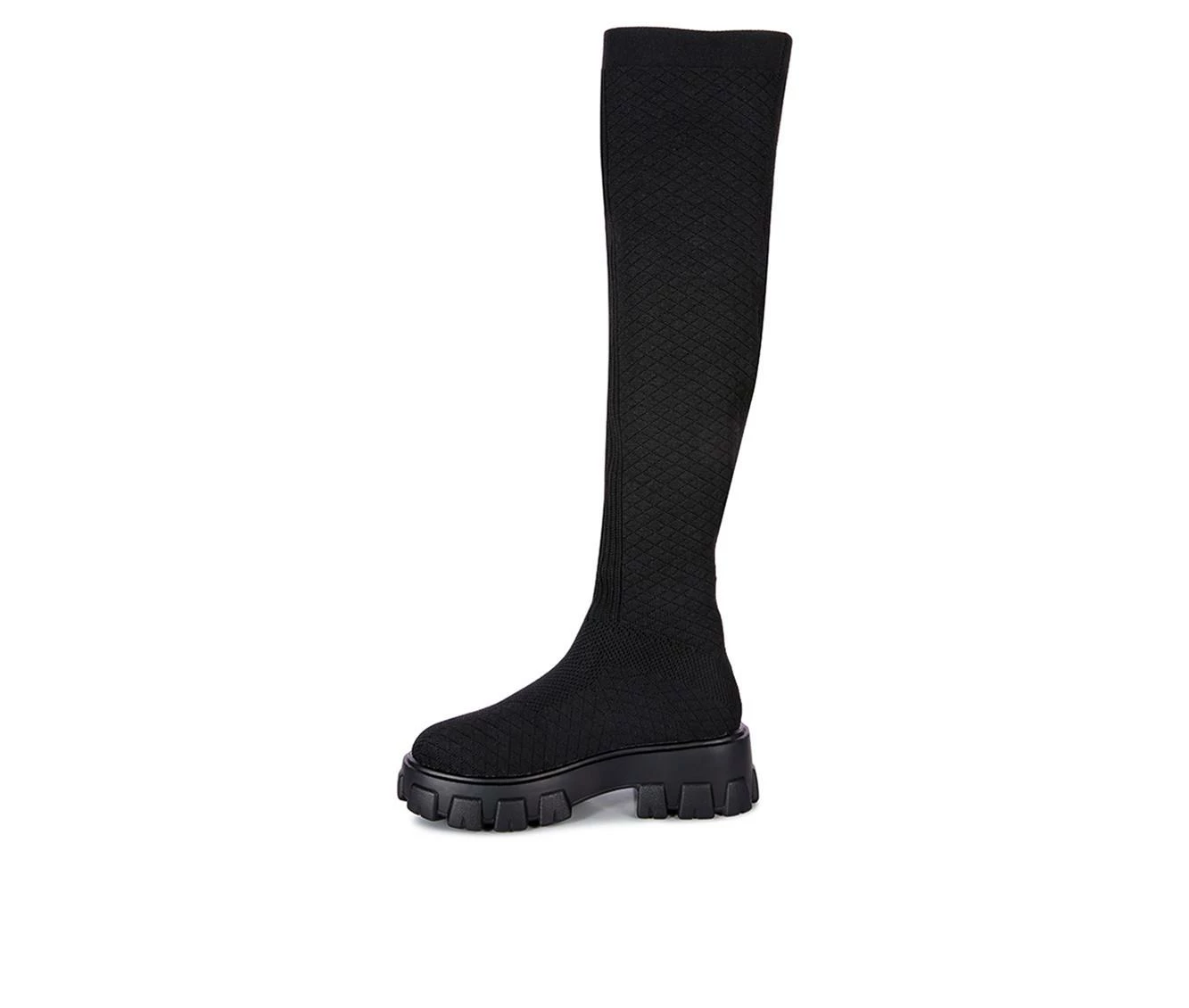 Brand new ๐ Women's London Rag Loro Over The Knee ๐ฅพ Boots Black โญ 4 Brand new ๐ Women's London Rag Loro Over The Knee ๐ฅพ Boots Black โญ - Image 4
