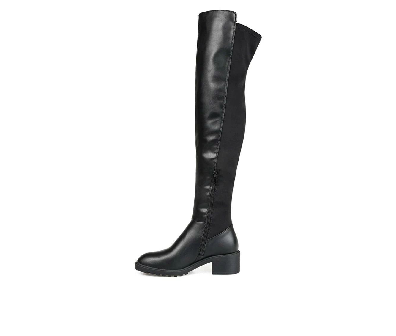 Budget ๐ Women's Journee Collection Aryia Extra Wide Calf Over-The-Knee ๐ฅพ Boots Black ๐ 4 Budget ๐ Women's Journee Collection Aryia Extra Wide Calf Over-The-Knee ๐ฅพ Boots Black ๐ - Image 4