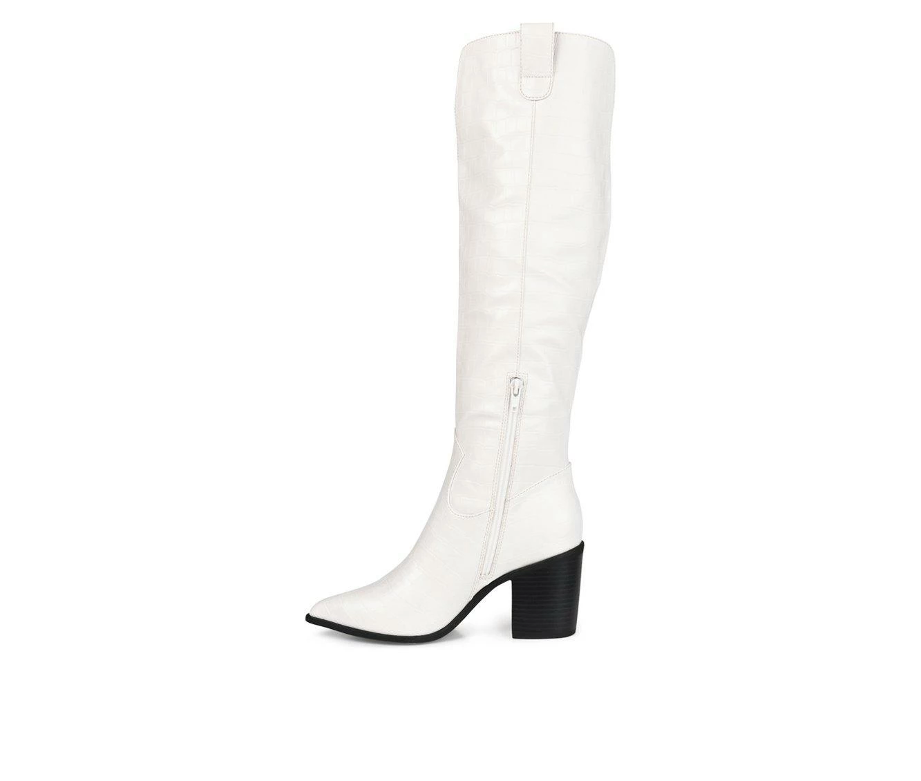 Budget 🌟 Women's Journee Collection Therese Extra Wide Calf Over-The-Knee 🥾 Boots Bone ❤️ 4 Budget 🌟 Women's Journee Collection Therese Extra Wide Calf Over-The-Knee 🥾 Boots Bone ❤️ - Image 4