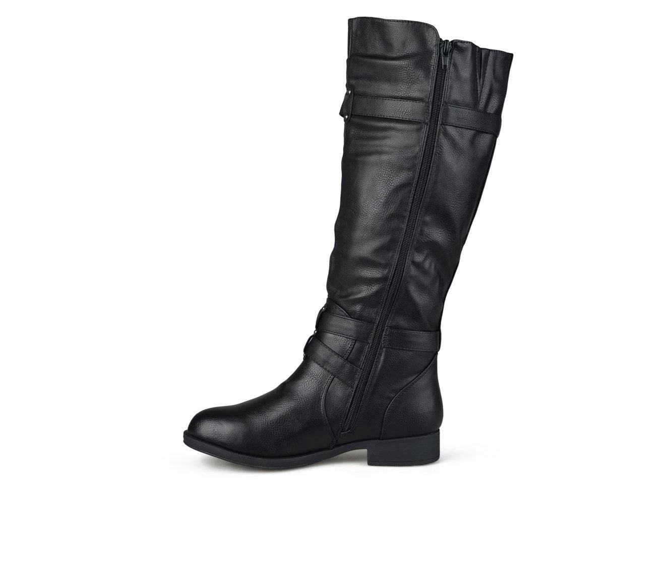 Outlet 😍 Women's Journee Collection Bite Wide Calf Knee High 🥾 Boots Black 👏 4 Outlet 😍 Women's Journee Collection Bite Wide Calf Knee High 🥾 Boots Black 👏 - Image 4