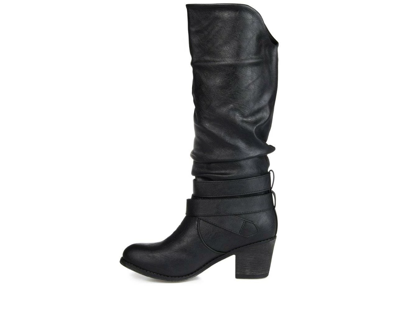 Promo 🌟 Women's Journee Collection Late Wide Calf Knee High 🥾 Boots Black 🤩 4 Promo 🌟 Women's Journee Collection Late Wide Calf Knee High 🥾 Boots Black 🤩 - Image 4
