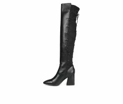 Coupon 👍 Women's Journee Collection Valorie Extra Wide Calf Over-The-Knee 🥾 Boots Croco 🎉 9 Coupon 👍 Women's Journee Collection Valorie Extra Wide Calf Over-The-Knee 🥾 Boots Croco 🎉 -London Fog Sales 3 461