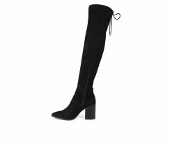 Hot Sale 🛒 Women's Journee Collection Paras Over-The-Knee 🥾 Boots Black 🌟 9 Hot Sale 🛒 Women's Journee Collection Paras Over-The-Knee 🥾 Boots Black 🌟 -London Fog Sales 3 476