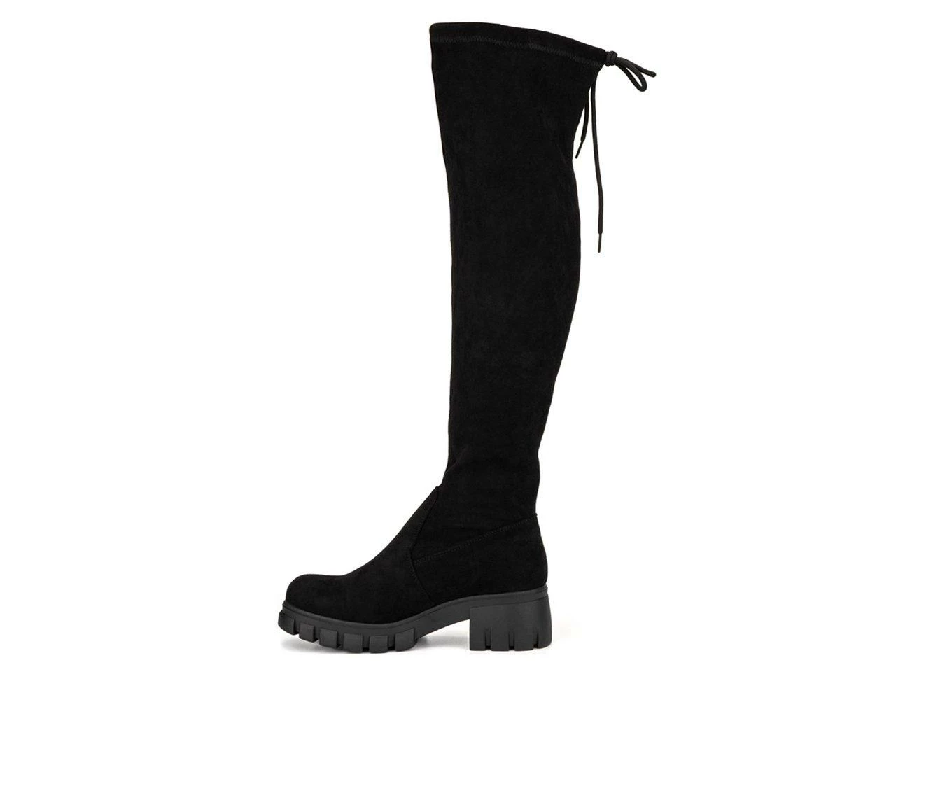 Cheap 💯 Women's Olivia Miller Zendaya Over-The-Knee 🥾 Boots Black ❤️ 4 Cheap 💯 Women's Olivia Miller Zendaya Over-The-Knee 🥾 Boots Black ❤️ - Image 4