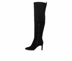 Budget ๐ Women's Gabrielle Union Illisa Knee High Heeled ๐ฅพ Boots Black ๐ 9 Budget ๐ Women's Gabrielle Union Illisa Knee High Heeled ๐ฅพ Boots Black ๐ -London Fog Sales 3 492