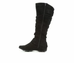 Wholesale 🧨 Women's Unr8ed Skippy Ruched Knee High 🥾 Boots Black 🔥 9 Wholesale 🧨 Women's Unr8ed Skippy Ruched Knee High 🥾 Boots Black 🔥 -London Fog Sales 3 5