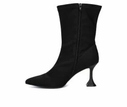 Buy โ๏ธ Women's Fashion To Figure Kia Heeled Booties Black Wide ๐ฅ 9 Buy โ๏ธ Women's Fashion To Figure Kia Heeled Booties Black Wide ๐ฅ -London Fog Sales 3 514