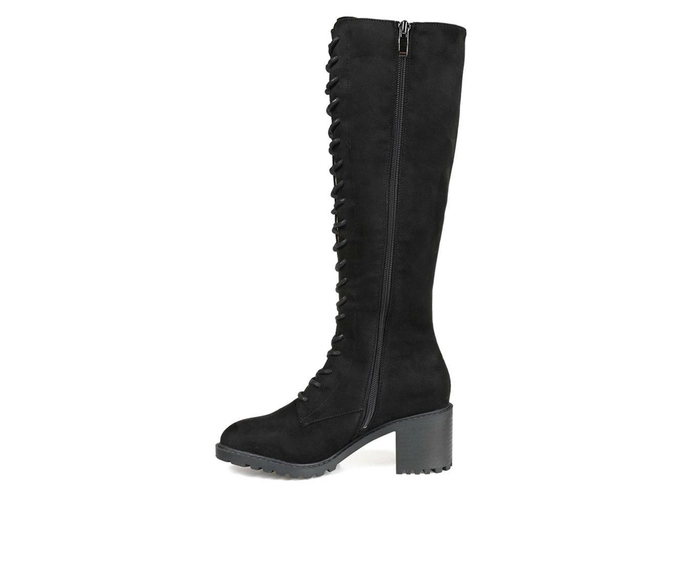 Best deal ❤️ Women's Journee Collection Jenicca Wide Calf Knee High 🥾 Boots Black ❤️ 4 Best deal ❤️ Women's Journee Collection Jenicca Wide Calf Knee High 🥾 Boots Black ❤️ - Image 4