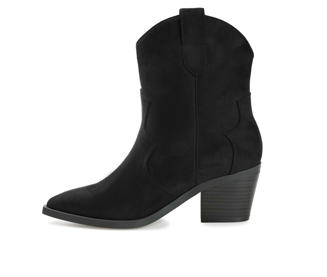 Wholesale 💯 Women's Journee Collection Becker Western 🥾 Boots Black ❤️ 4 Wholesale 💯 Women's Journee Collection Becker Western 🥾 Boots Black ❤️ - Image 4