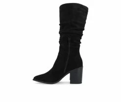 Coupon ✨ Women's Journee Collection Hartly-XWC Mid Calf Western Inspired Boot Black ✨ 9 Coupon ✨ Women's Journee Collection Hartly-XWC Mid Calf Western Inspired Boot Black ✨ -London Fog Sales 3 539
