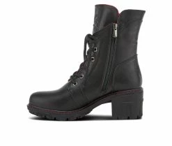 Outlet ๐งจ Women's SPRING STEP Yoku Heeled Booties Black Multi ๐ 9 Outlet ๐งจ Women's SPRING STEP Yoku Heeled Booties Black Multi ๐ -London Fog Sales 3 540