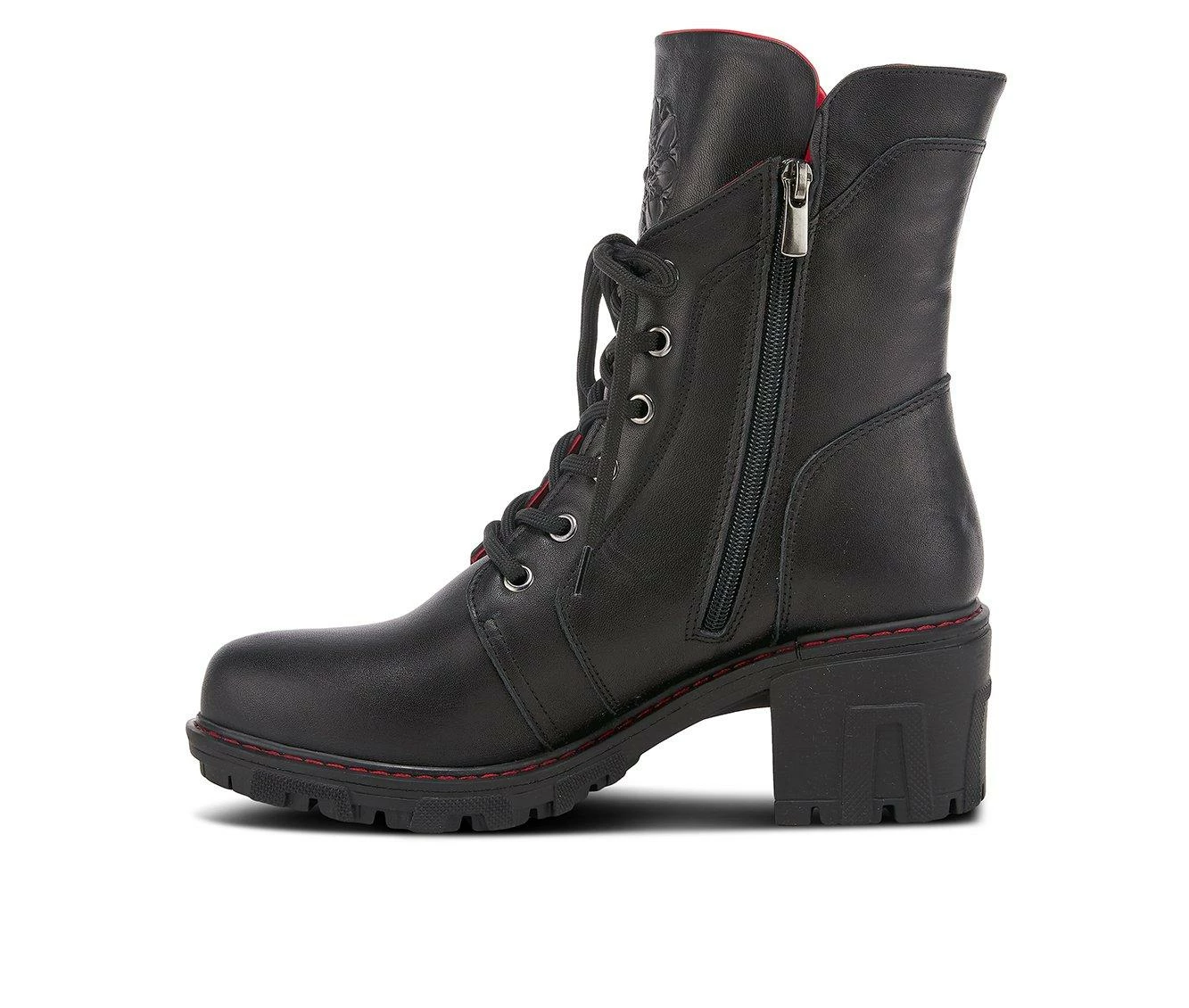 Outlet ๐งจ Women's SPRING STEP Yoku Heeled Booties Black Multi ๐ 4 Outlet ๐งจ Women's SPRING STEP Yoku Heeled Booties Black Multi ๐ - Image 4