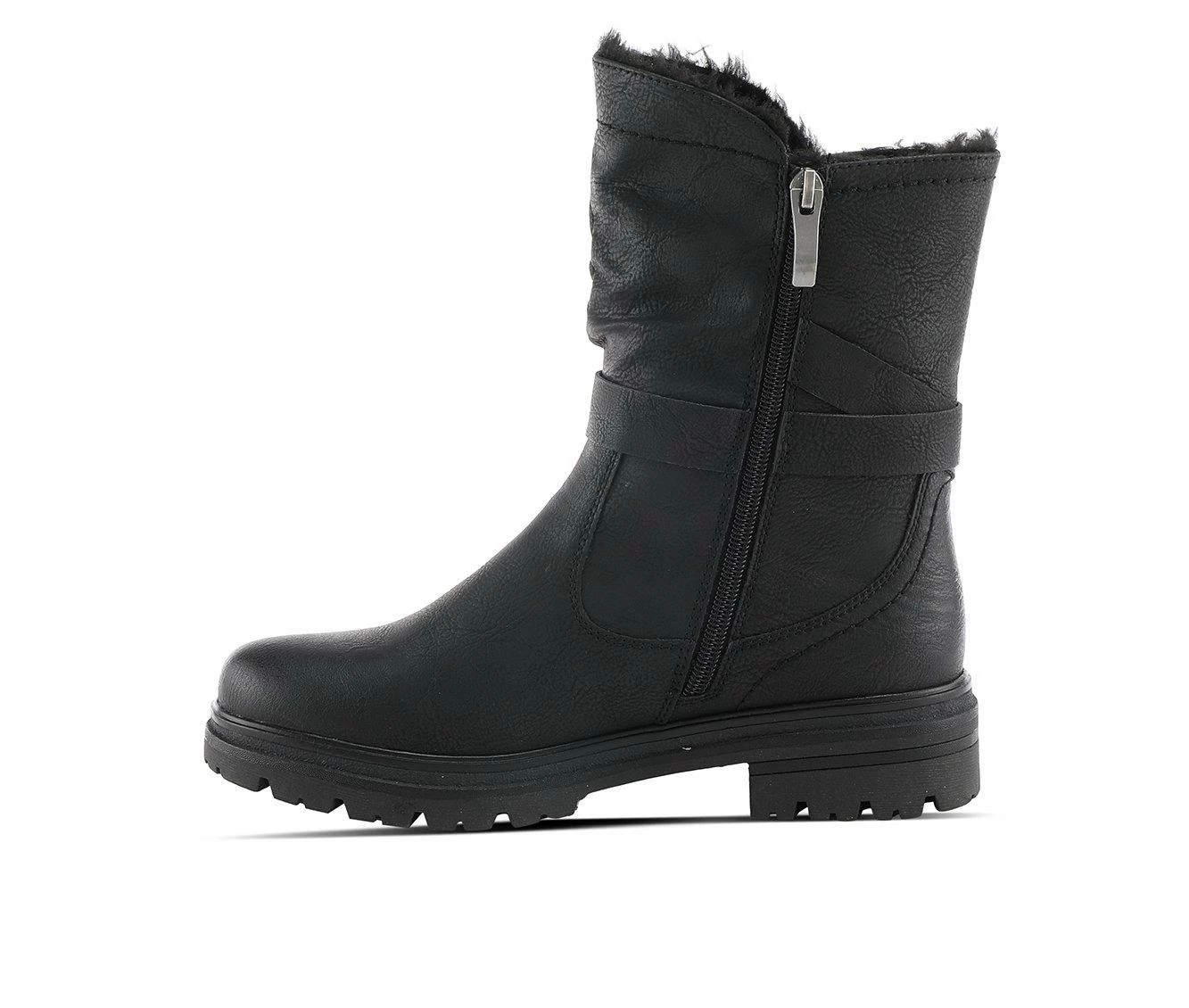 Budget ๐ Women's SPRING STEP Francala Water Resistant Booties Black ๐ 4 Budget ๐ Women's SPRING STEP Francala Water Resistant Booties Black ๐ - Image 4