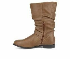 Promo ๐ Women's London Rag Folds Mid Calf ๐ฅพ Boots Tan ๐ 9 Promo ๐ Women's London Rag Folds Mid Calf ๐ฅพ Boots Tan ๐ -London Fog Sales 3 552