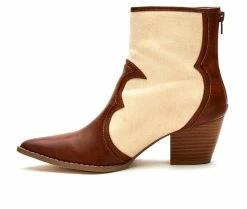 Hot Sale 🌟 Women's Coconuts By Matisse Marvin Western 🥾 Boots Saddle 🧨 -London Fog Sales 3 568