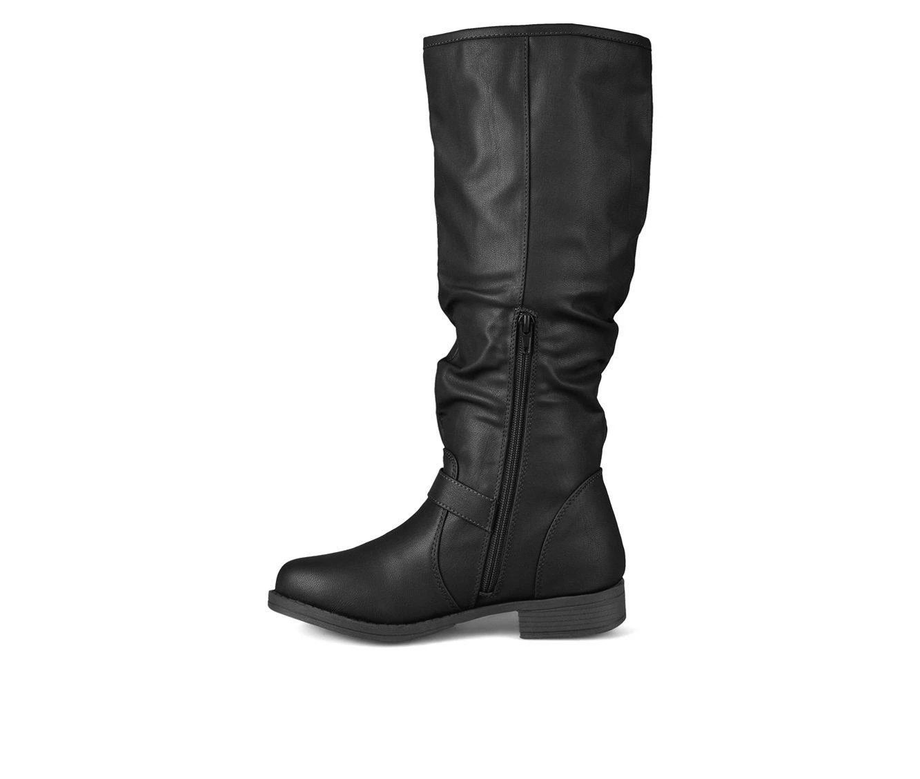 Best deal 🥰 Women's Journee Collection Stormy Wide Calf Knee High 🥾 Boots Black ⌛ 4 Best deal 🥰 Women's Journee Collection Stormy Wide Calf Knee High 🥾 Boots Black ⌛ - Image 4