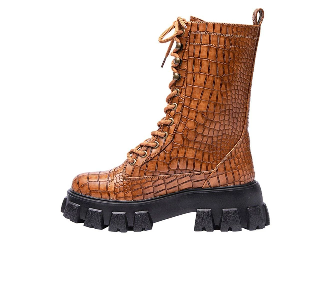 Discount ๐ Women's Jane And The ๐ Shoe Hart Lace-Up ๐ฅพ Boots Cognac ๐ 4 Discount ๐ Women's Jane And The ๐ Shoe Hart Lace-Up ๐ฅพ Boots Cognac ๐ - Image 4