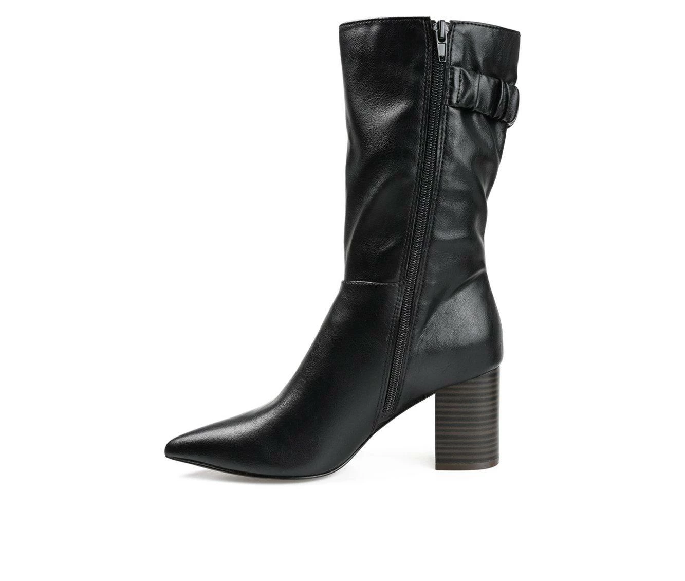 Deals ๐ Women's Journee Collection Wilo Wide Calf Mid ๐ฅพ Boots Black ๐ฅฐ 4 Deals ๐ Women's Journee Collection Wilo Wide Calf Mid ๐ฅพ Boots Black ๐ฅฐ - Image 4
