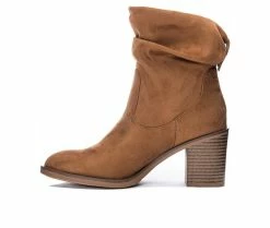 Discount 🤩 Women's CL By Laundry Kalie Booties Tan ✔️ -London Fog Sales 3 604