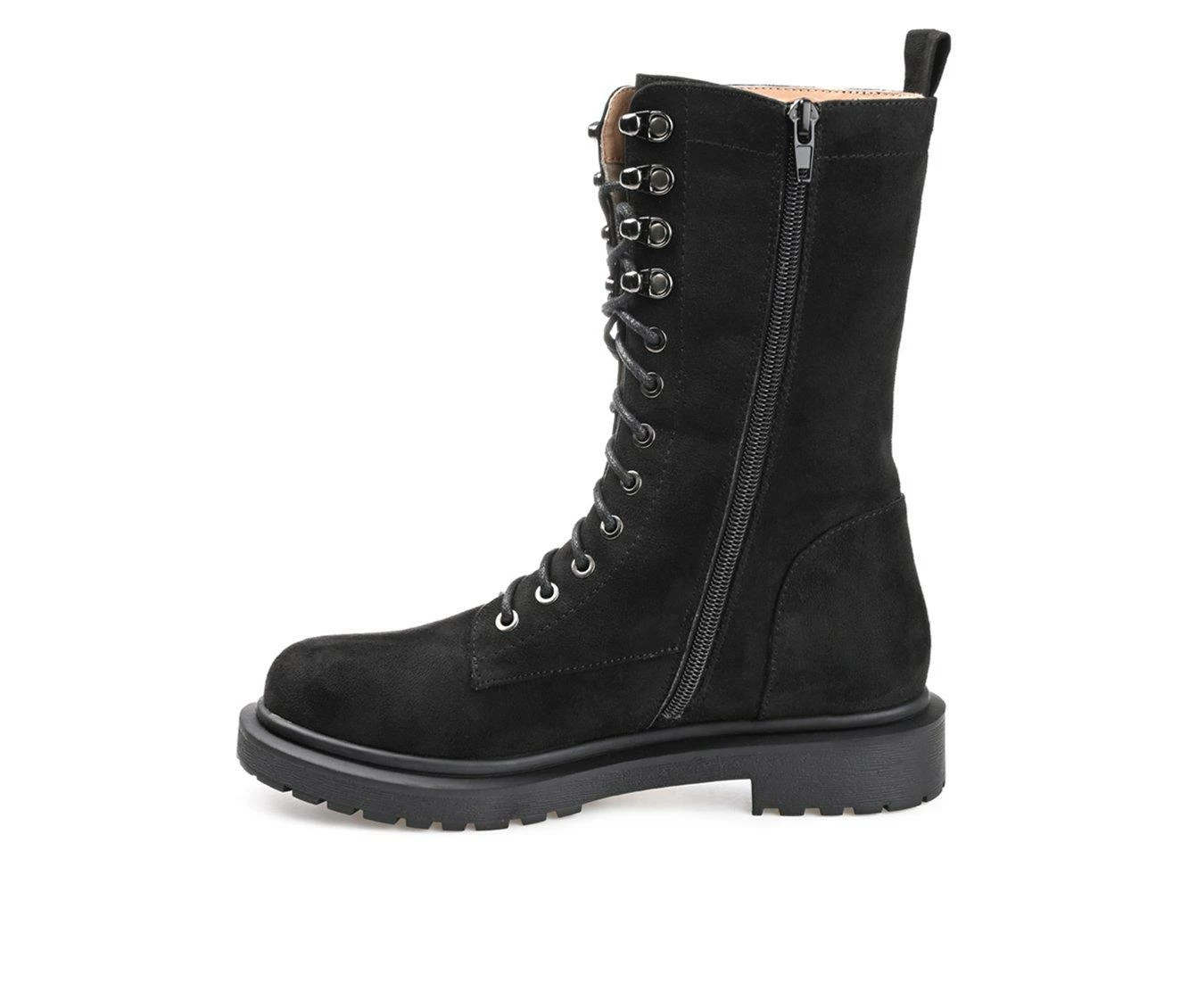 Buy 🛒 Women's Journee Collection Cadee Lace-Up 🥾 Boots Black 🤩 4 Buy 🛒 Women's Journee Collection Cadee Lace-Up 🥾 Boots Black 🤩 - Image 4