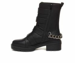 Cheap 🧨 Women's Rocket 🐕 Dog Icon Moto 🥾 Boots Black 🛒 -London Fog Sales 3 608