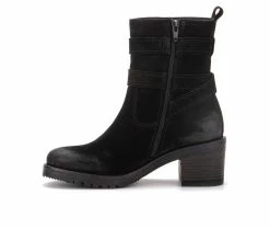 Cheap 😉 Women's Vintage Foundry Co Charmaine Moto 🥾 Boots Black 🛒 -London Fog Sales 3 615