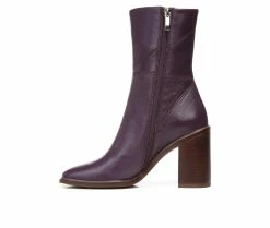Wholesale ✔️ Women's Franco Sarto Stevie Mid 🥾 Boots Plum ⭐ -London Fog Sales 3 619