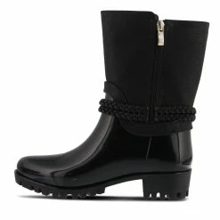 Top 10 😀 Women's SPRING STEP Glover Mid 🥾 Boots Black 👏 -London Fog Sales 3 623