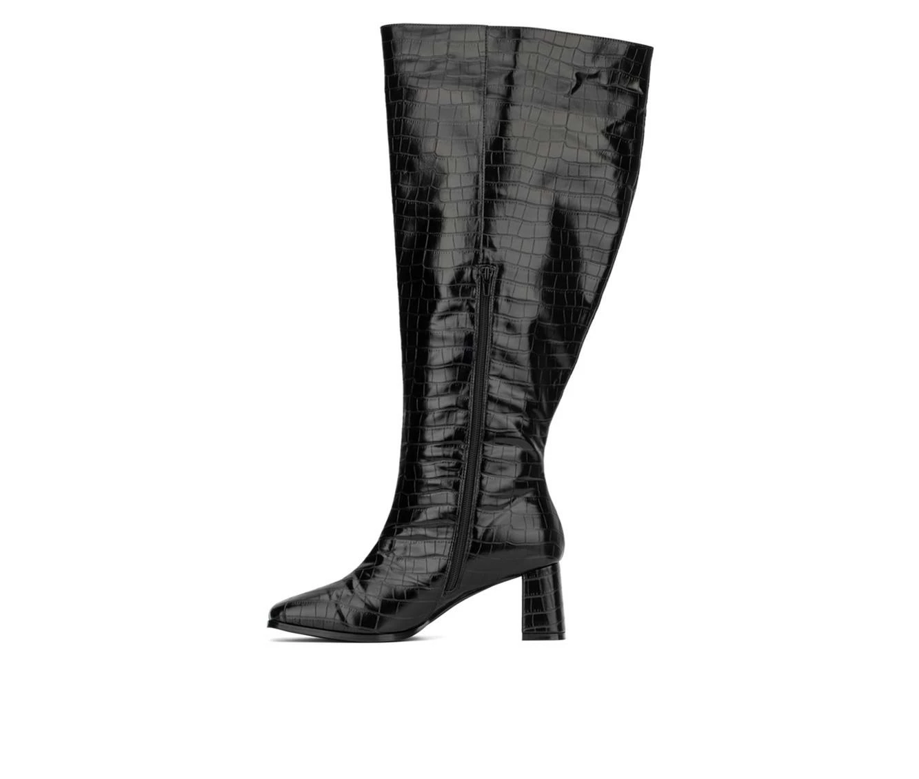 Best Pirce ❤️ Women's Fashion To Figure Milan XWC Knee High 🥾 Boots Black Wide 🌟 4 Best Pirce ❤️ Women's Fashion To Figure Milan XWC Knee High 🥾 Boots Black Wide 🌟 - Image 4