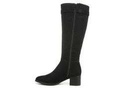Hot Sale ✔️ Women's LifeStride Daring Knee High 🥾 Boots Black 🥰 -London Fog Sales 3 65