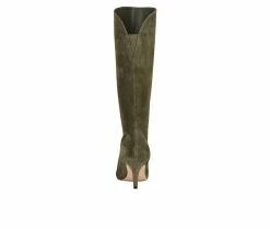 Hot Sale โค๏ธ Women's Nine West Buyah Knee High Heeled ๐ฅพ Boots Olive Suede ๐ 9 Hot Sale โค๏ธ Women's Nine West Buyah Knee High Heeled ๐ฅพ Boots Olive Suede ๐ -London Fog Sales 3 70