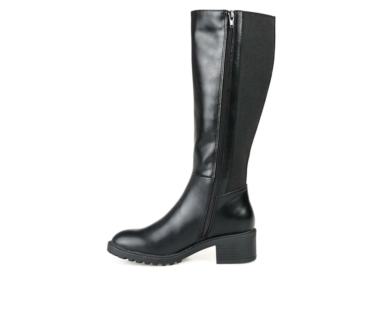 Promo ✨ Women's Journee Collection Morgaan Extra Wide Calf Knee High 🥾 Boots Black 🥰 4 Promo ✨ Women's Journee Collection Morgaan Extra Wide Calf Knee High 🥾 Boots Black 🥰 - Image 4