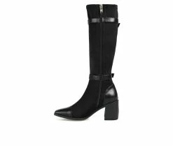 Wholesale ⌛ Women's Journee Collection Gaibree Wide Calf Knee High 🥾 Boots Black ❤️ 9 Wholesale ⌛ Women's Journee Collection Gaibree Wide Calf Knee High 🥾 Boots Black ❤️ -London Fog Sales 3 87