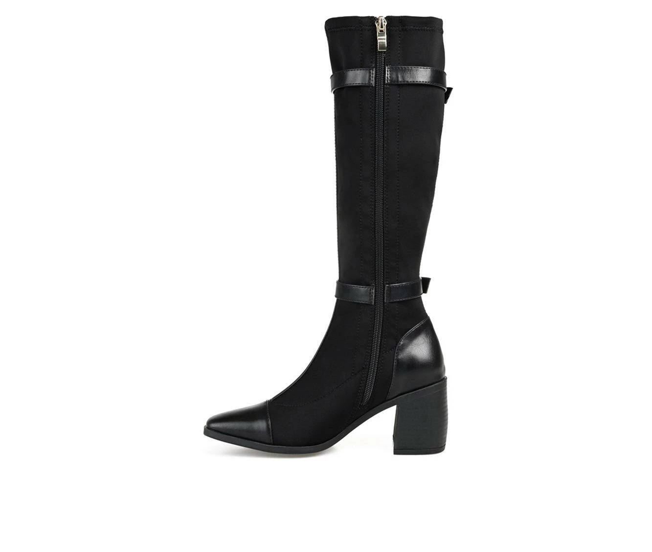 Wholesale ⌛ Women's Journee Collection Gaibree Wide Calf Knee High 🥾 Boots Black ❤️ 4 Wholesale ⌛ Women's Journee Collection Gaibree Wide Calf Knee High 🥾 Boots Black ❤️ - Image 4