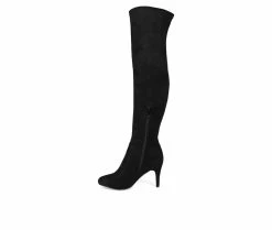 Brand new ❤️ Women's Journee Collection Abie Wide Calf Knee High 🥾 Boots Black 👍 -London Fog Sales 3 97
