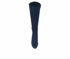 Top 10 😉 Women's Impo Ovidia Knee High 🥾 Boots Midnight Blue W 🔔 -London Fog Sales 4 164