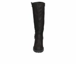 Flash Sale ⌛ Women's Bella Vita Lorielle Knee High 🥾 Boots Black 🎁 -London Fog Sales 4 183