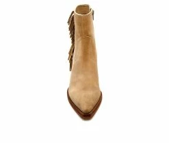 New 😍 Women's Coconuts By Matisse Jane Western 🥾 Boots Natural 🛒 -London Fog Sales 4 186