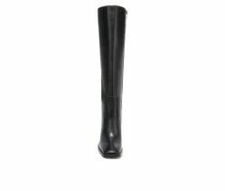 Best Pirce ⌛ Women's Franco Sarto Stevie Tall Knee High Heeled 🥾 Boots Black 🤩 10 Best Pirce ⌛ Women's Franco Sarto Stevie Tall Knee High Heeled 🥾 Boots Black 🤩 -London Fog Sales 4 207
