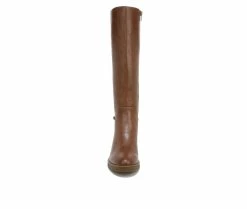 Cheapest 🧨 Women's LifeStride Bristol Knee High 🥾 Boots Walnut Brown ⌛ -London Fog Sales 4 212