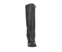 Budget 👍 Women's Code West Yolo Knee High 🥾 Boots Black 🎁 -London Fog Sales 4 277
